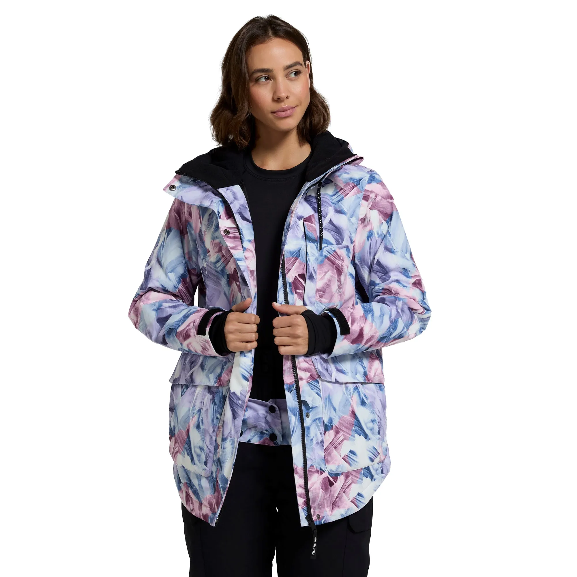 Animal Womens/Ladies Tignes Printed Ski Jacket
