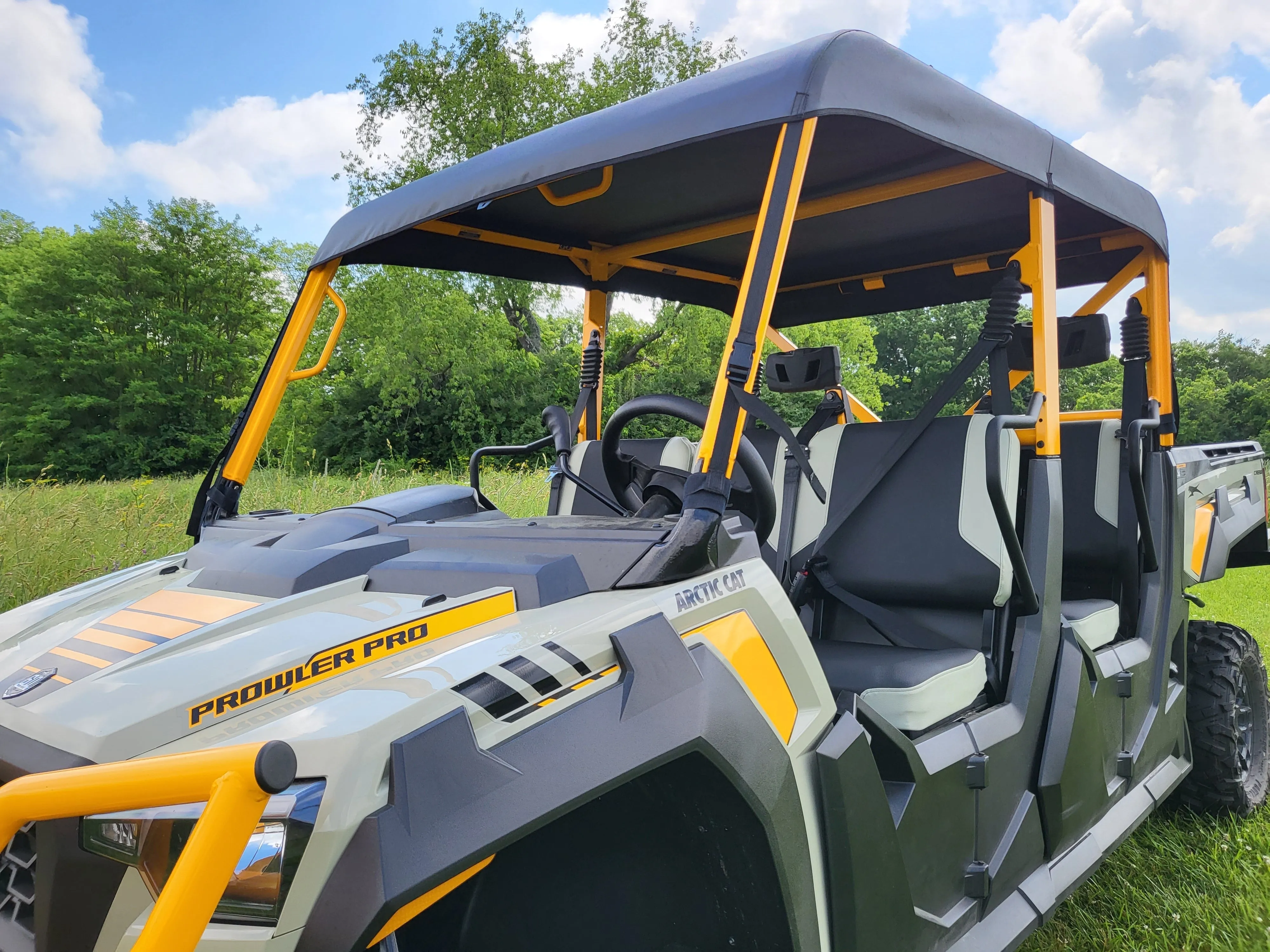 Arctic Cat Prowler PRO Crew - Soft Top for Hard Windshield