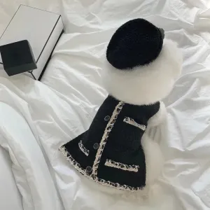 [Best for IG TT] Monochrome Elegance Pet Coat
