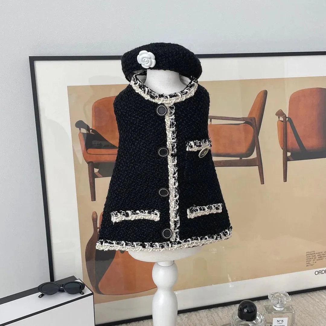 [Best for IG TT] Monochrome Elegance Pet Coat