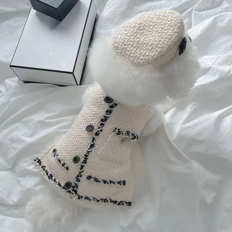 [Best for IG TT] Monochrome Elegance Pet Coat