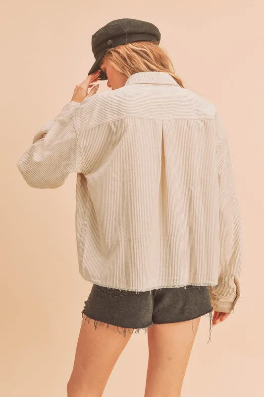 Button-Down Ness Sage Jacket