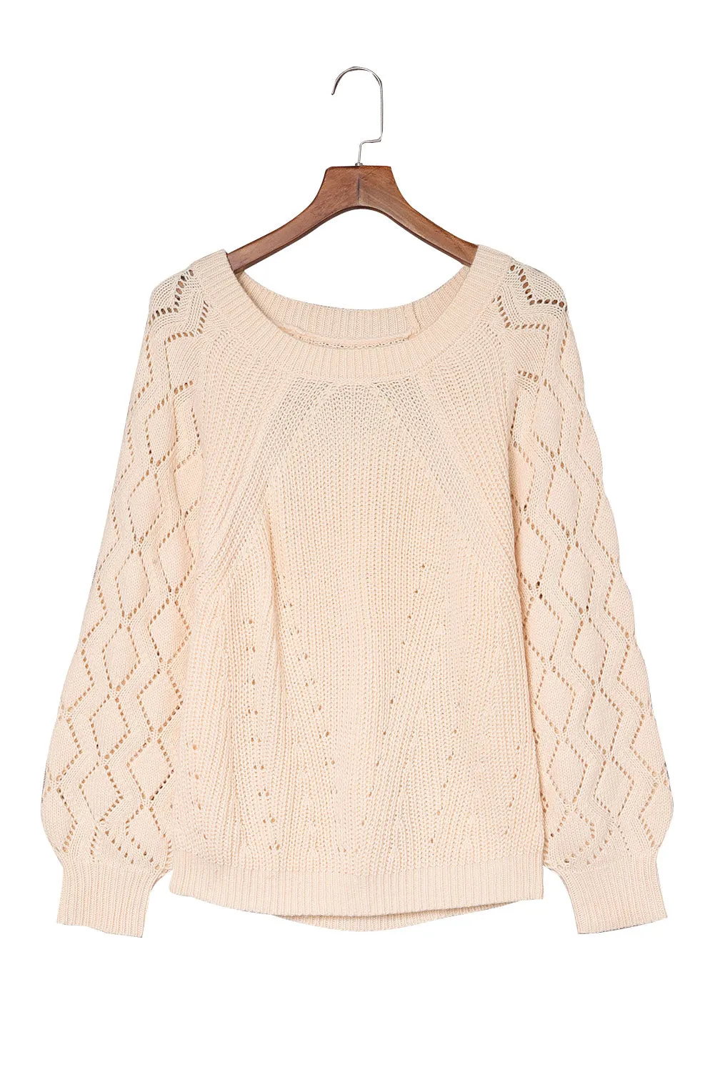 Casual Cut Out Sweater Top