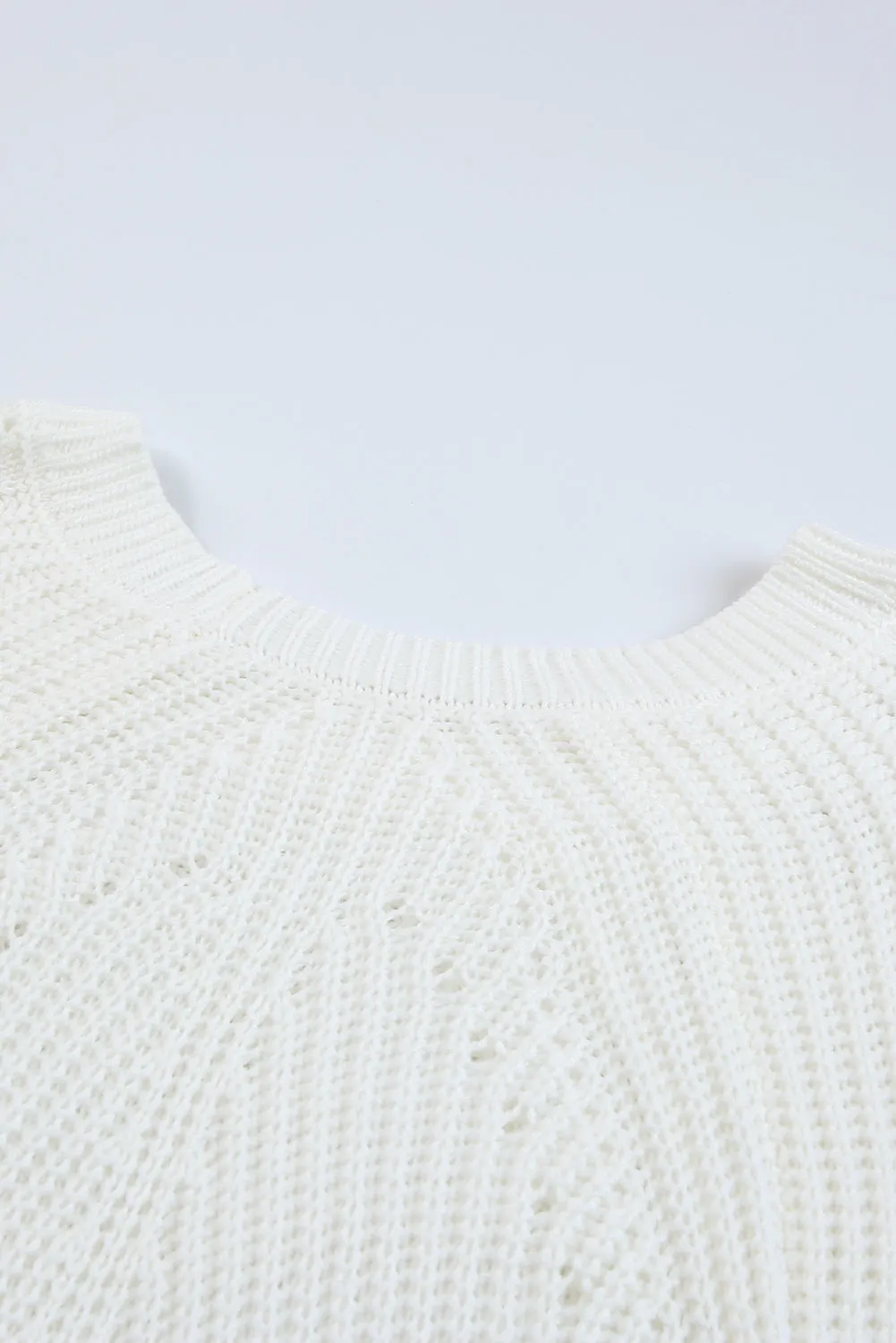 Casual Cut Out Sweater Top