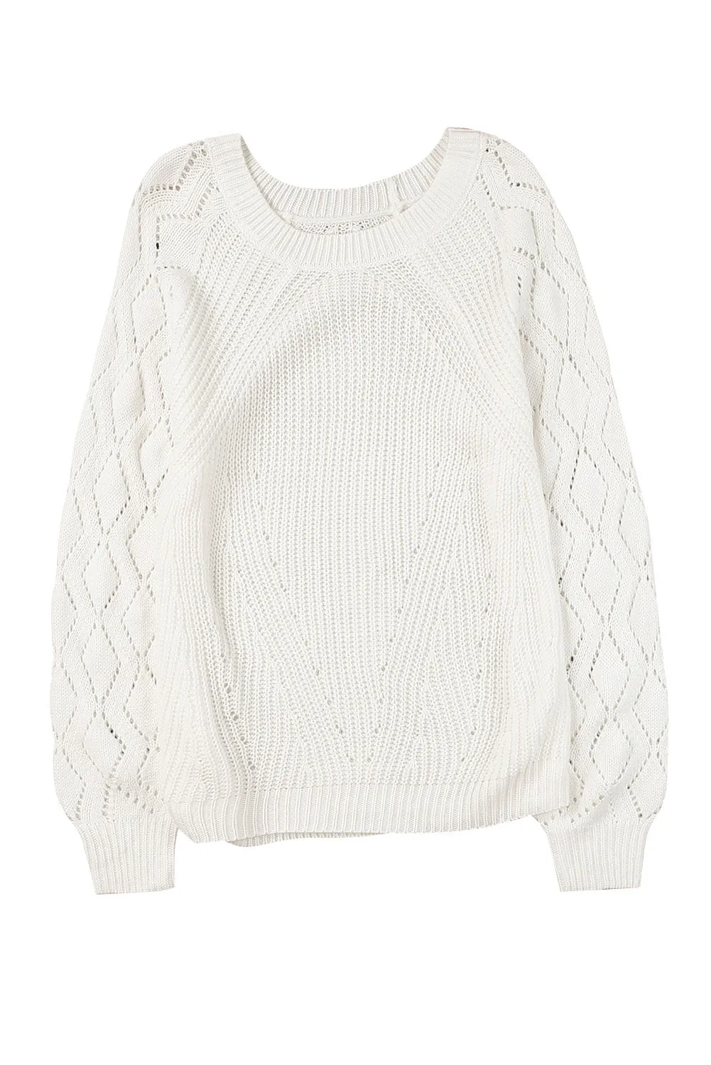 Casual Cut Out Sweater Top