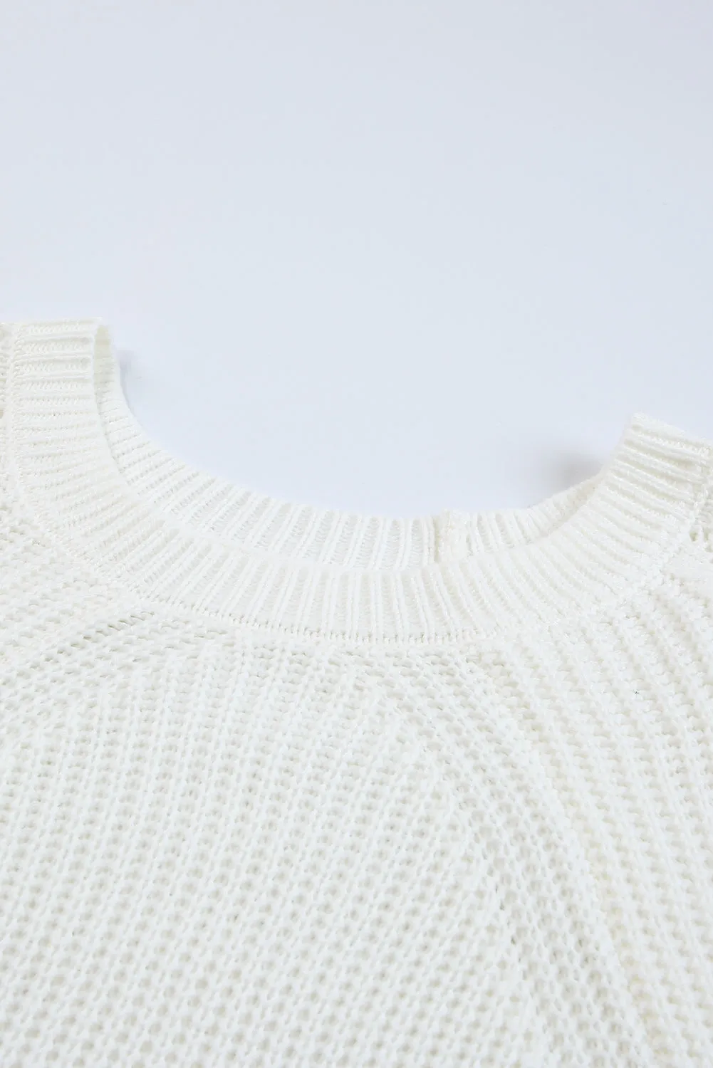 Casual Cut Out Sweater Top