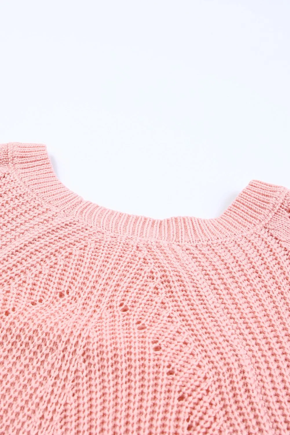 Casual Cut Out Sweater Top
