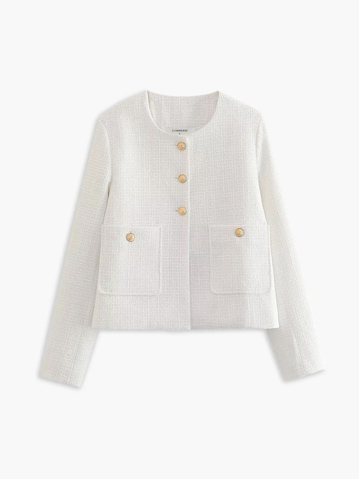 Chicmy-Winter Outfits Christmas Thanksgiving Gift New Year's Eve Outfits Streetwear Fashion Old Money Aesthetics Tweed Blazer