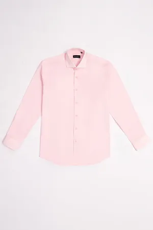 CLASSIC FIT PINK FORMAL SHIRT