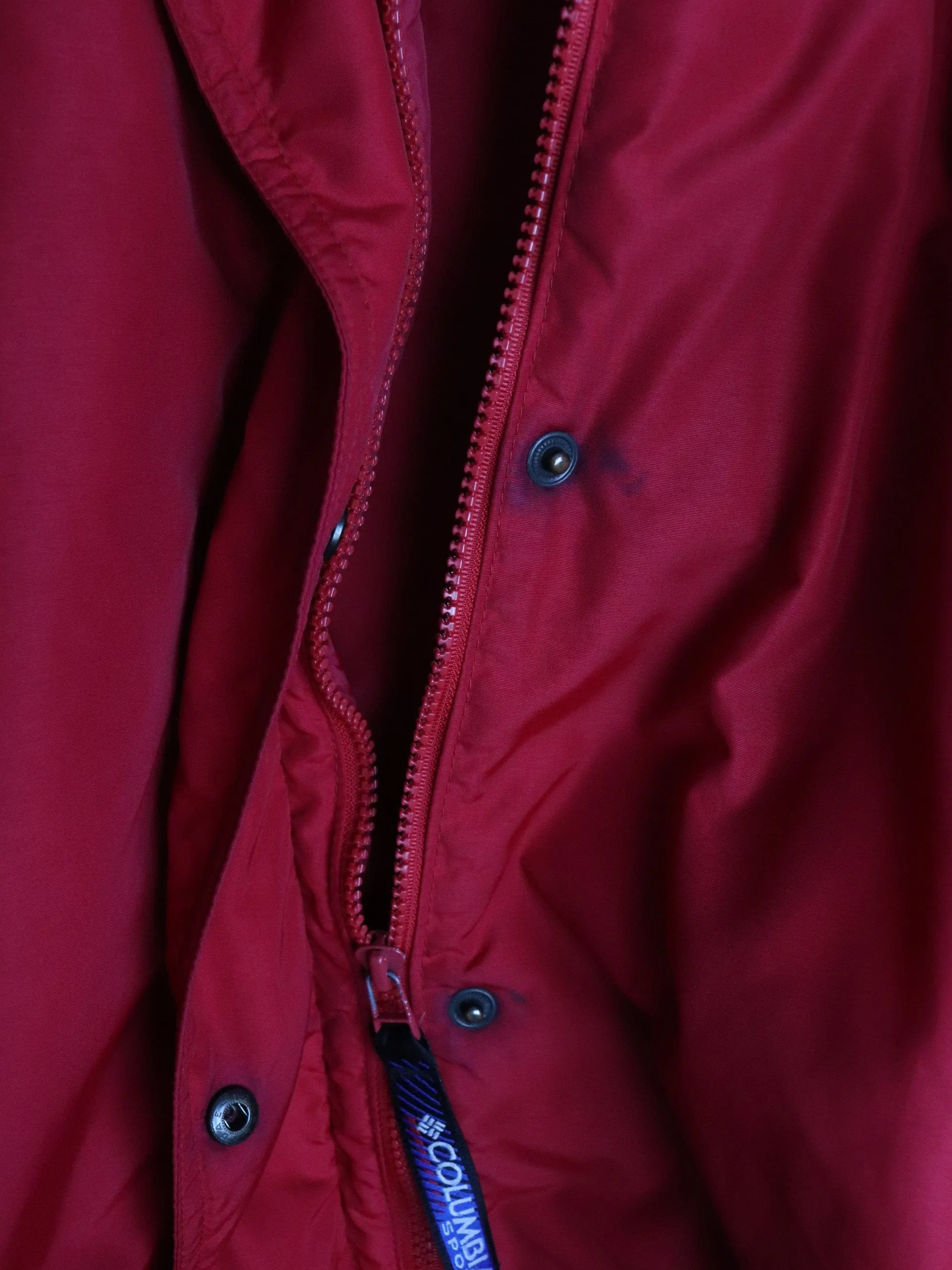 Columbia Jacket Womens Large Red Ski Coat