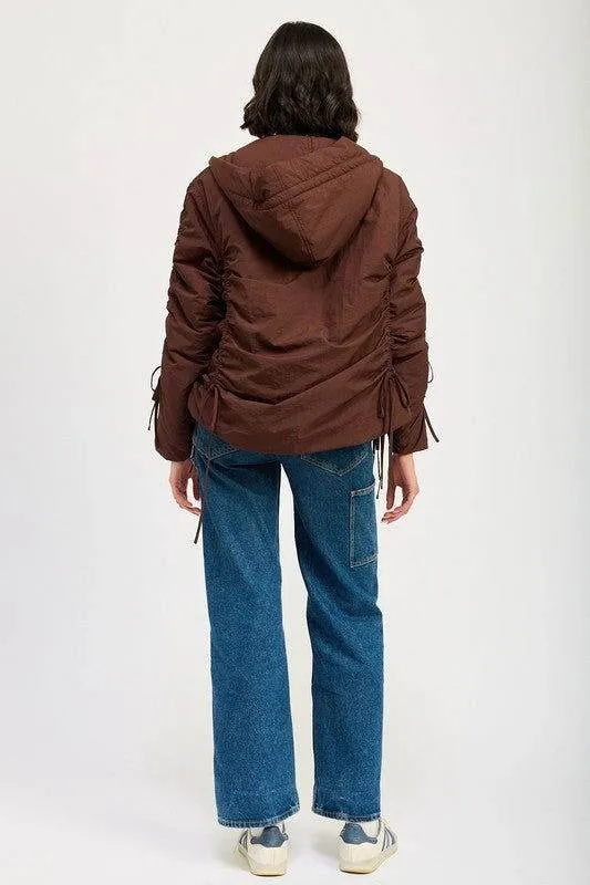 Emory Park Ruched Puff Jacket