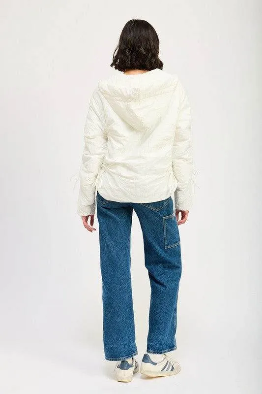 Emory Park Ruched Puff Jacket