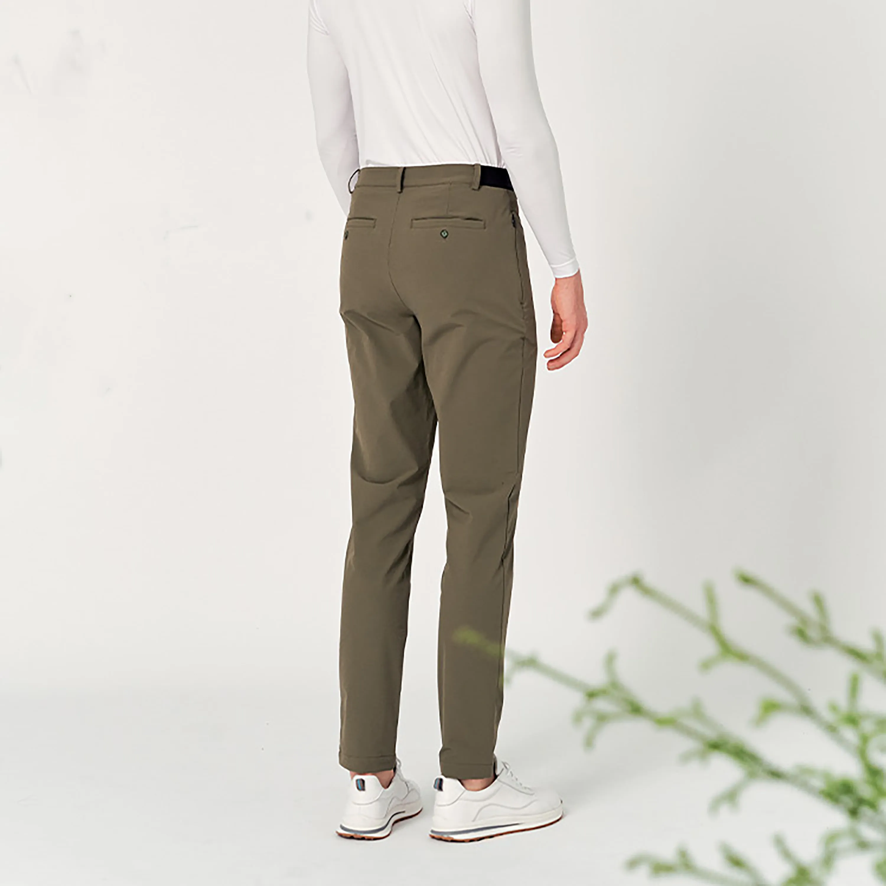 Falcosia Men's Signature Pants-Oliver Green