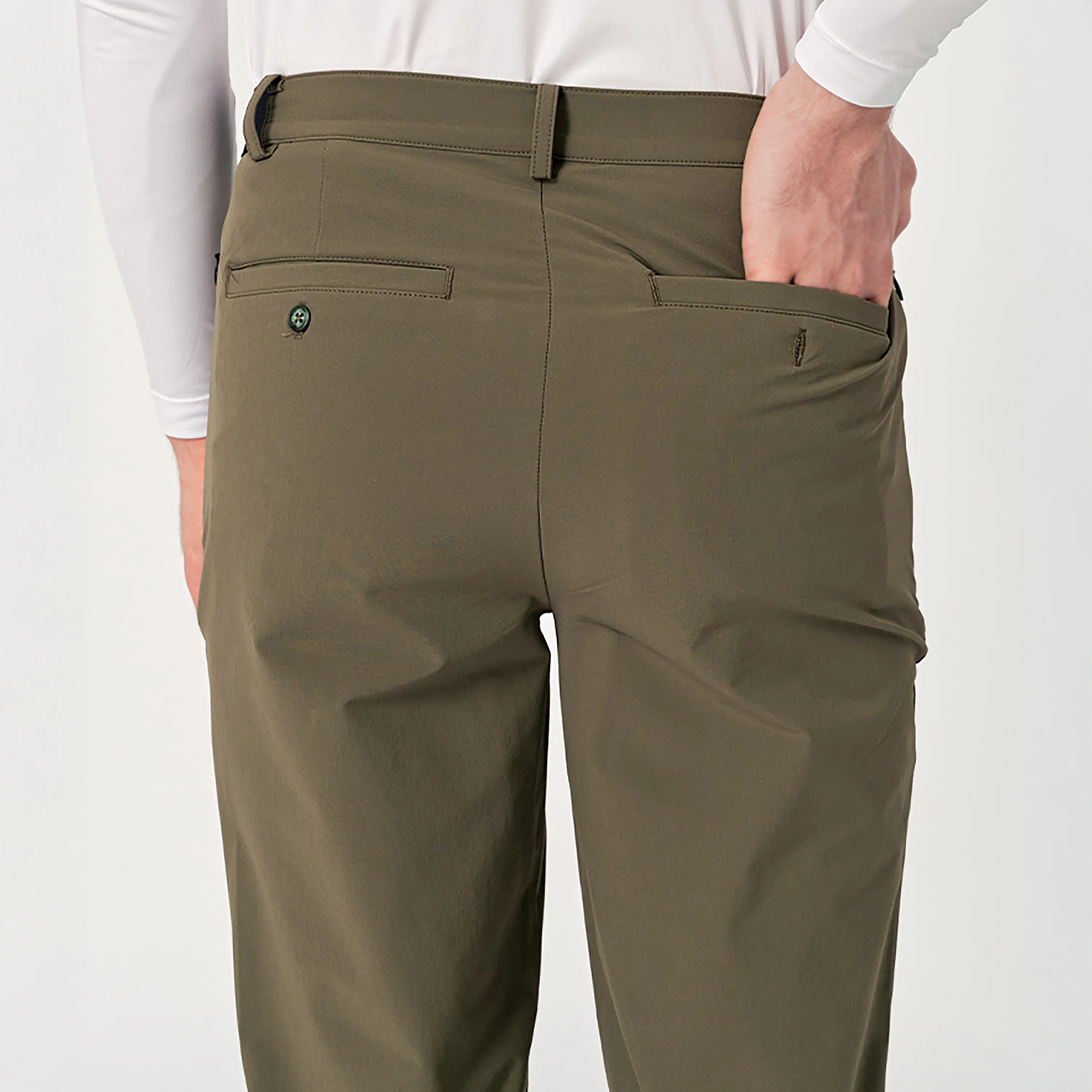 Falcosia Men's Signature Pants-Oliver Green