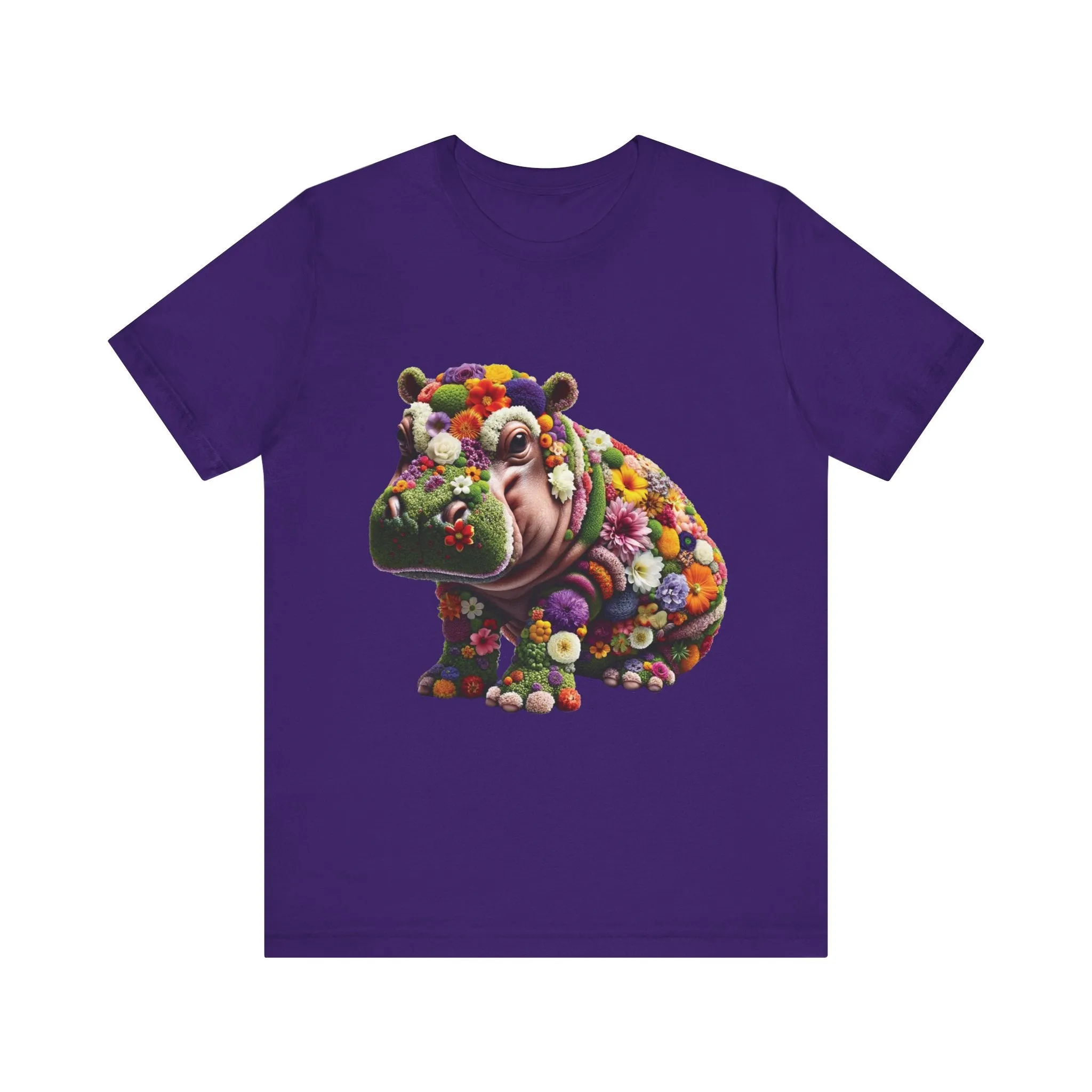 Floral Hippo T-shirt