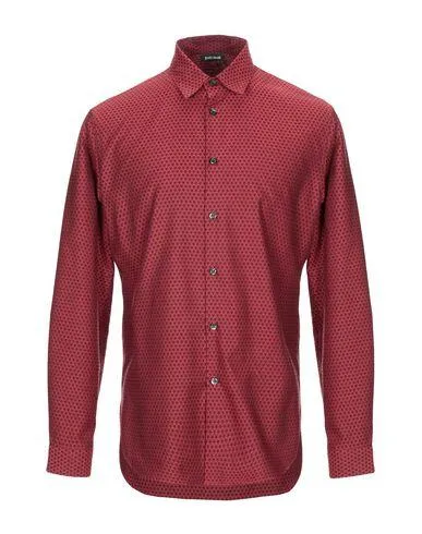 Just Cavalli Man Shirt Maroon 36 suit