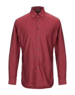 Just Cavalli Man Shirt Maroon 36 suit