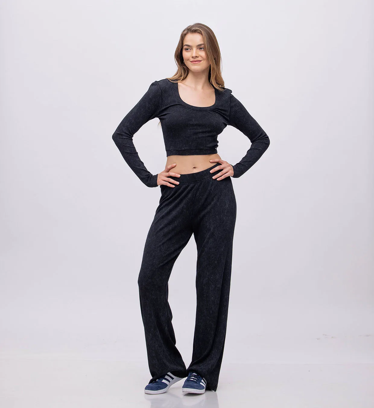 Lena Rib Top Vintage Wach