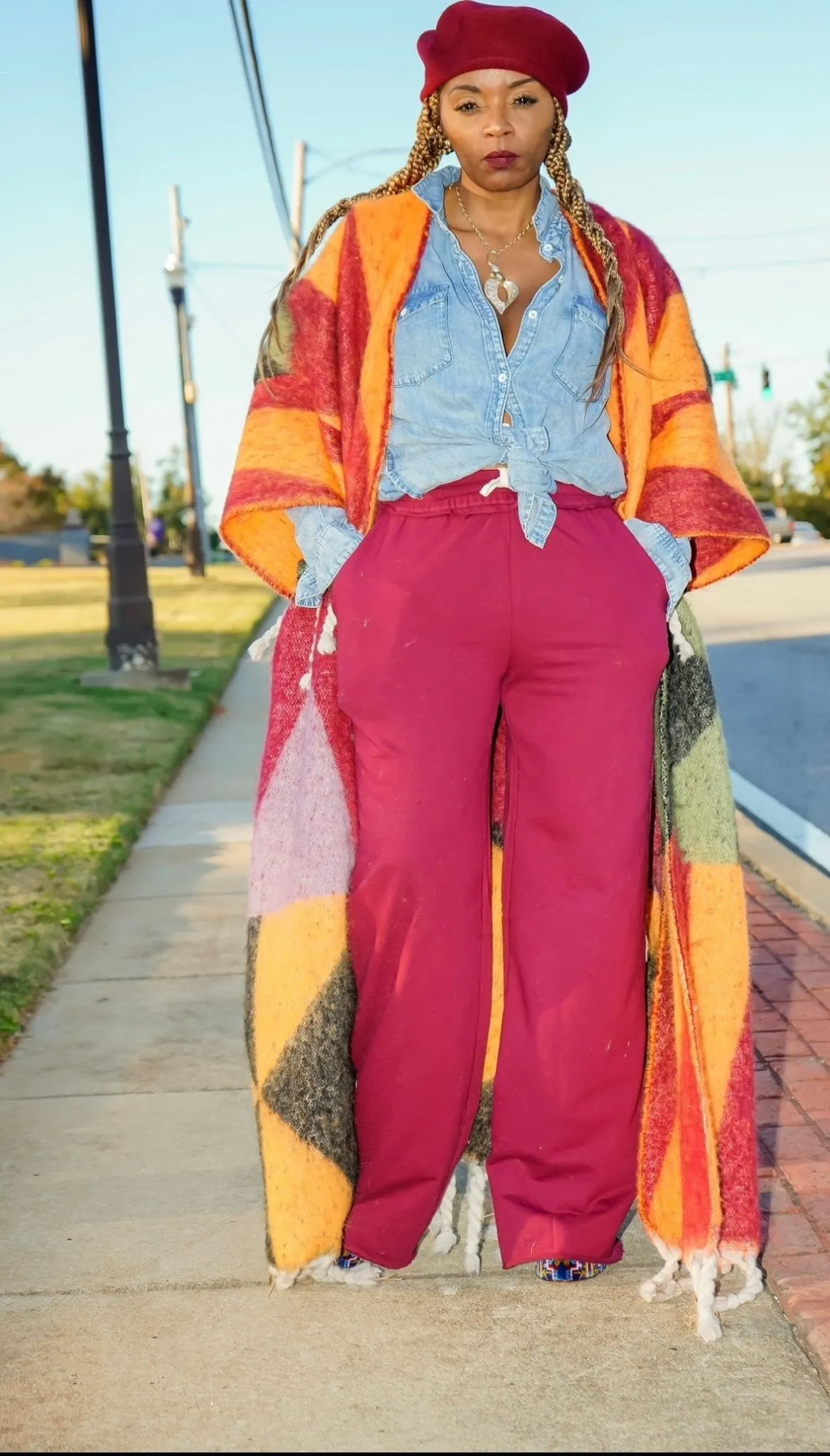 Long Fringe Sweater