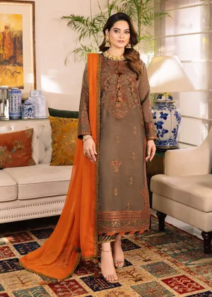 Moss Green Suit - Maahru, Noorie & Meerub '23 by Asim Jofa - AJSM-33