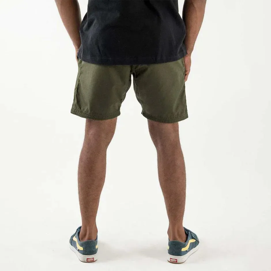 Pantaloni Scurti KINGZ Casual Gi - Verde Inchis