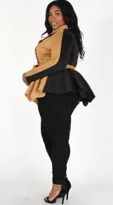 Tan Blouse/Jacket