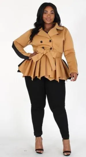 Tan Blouse/Jacket