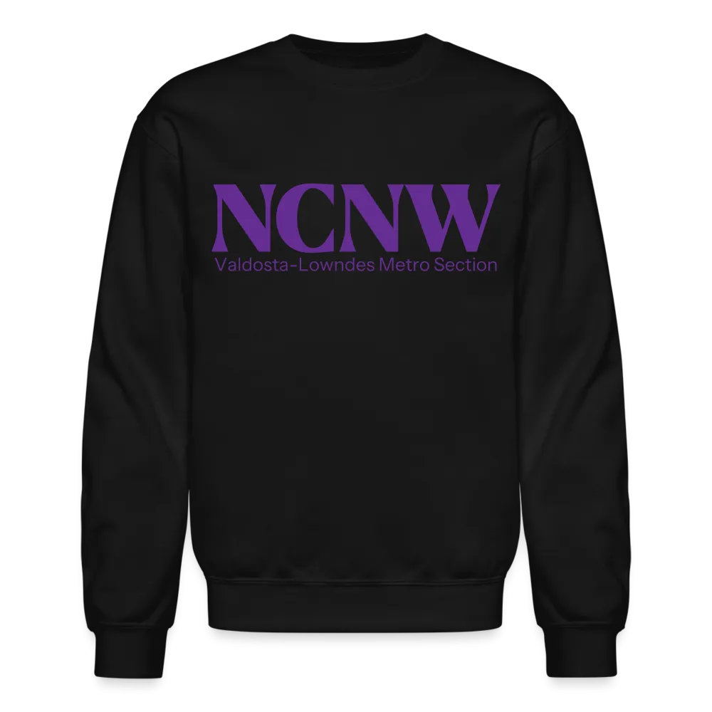 Valdosta-Lowndes Metropolitan Section (Purple) Crewneck Sweatshirt