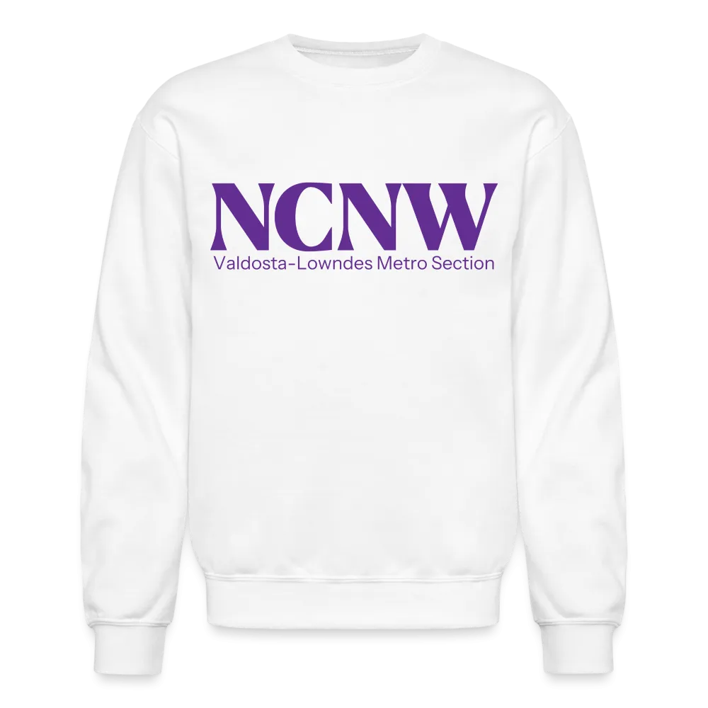 Valdosta-Lowndes Metropolitan Section (Purple) Crewneck Sweatshirt