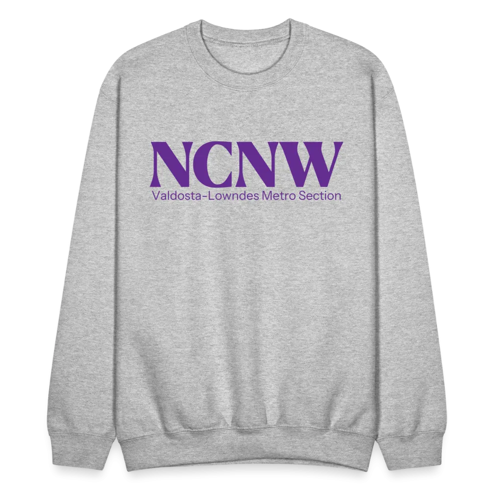 Valdosta-Lowndes Metropolitan Section (Purple) Crewneck Sweatshirt