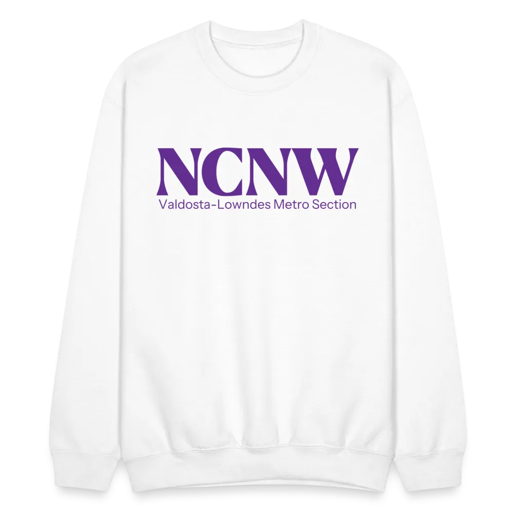 Valdosta-Lowndes Metropolitan Section (Purple) Crewneck Sweatshirt