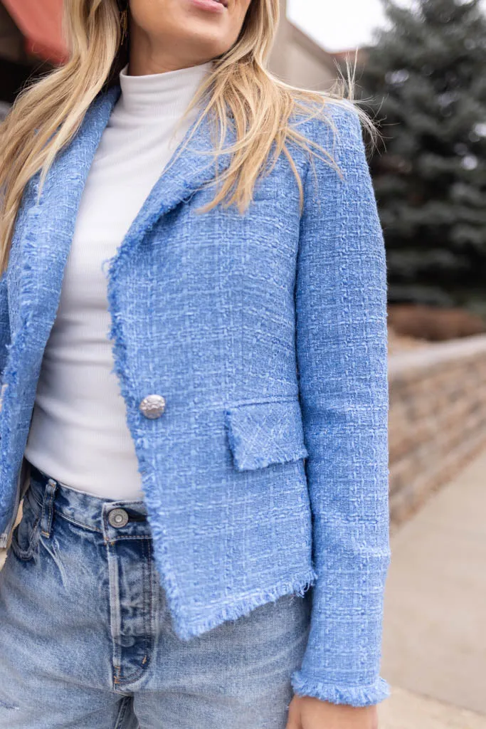 Veronica Beard Hosanna Tweed Dickey Jacket