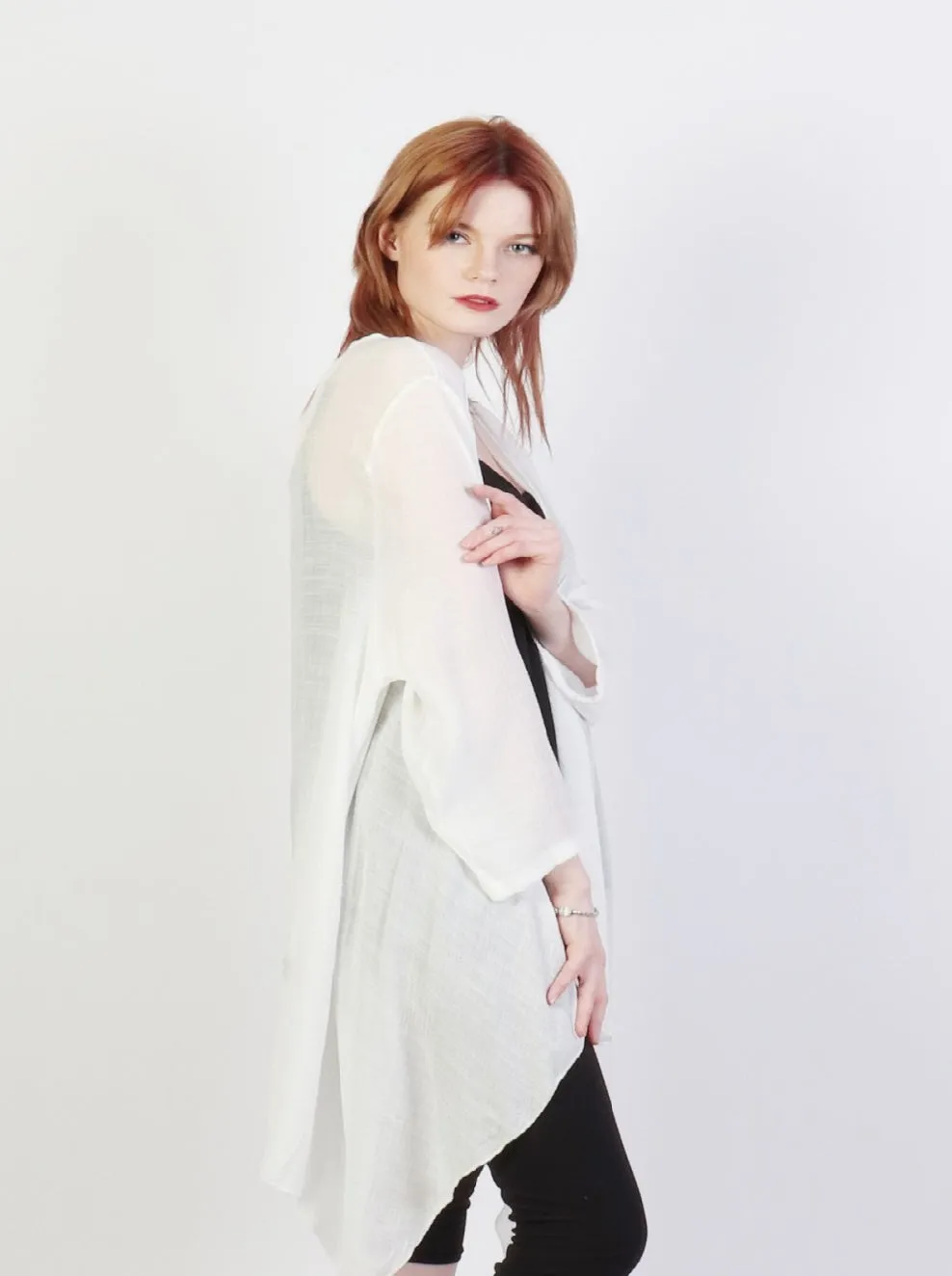 White Maxi Cardigan